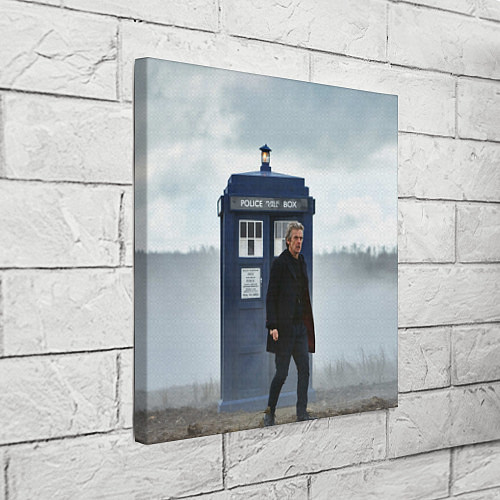 Картина квадратная Доктор кто / 3D-принт – фото 3