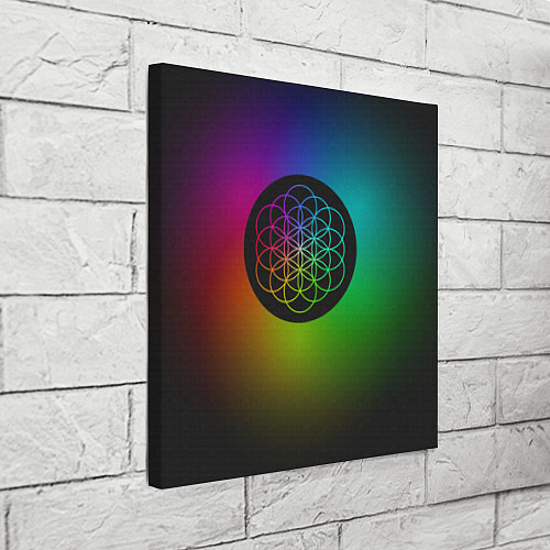Картина квадратная Coldplay Colour / 3D-принт – фото 3