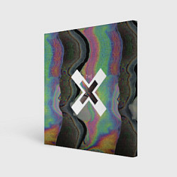 Холст квадратный The XX: Neon Colour, цвет: 3D-принт