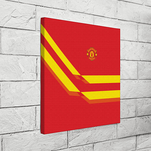 Картина квадратная Manchester United 3 / 3D-принт – фото 3