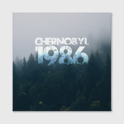 Холст квадратный Чернобыль 1986, цвет: 3D-принт — фото 2