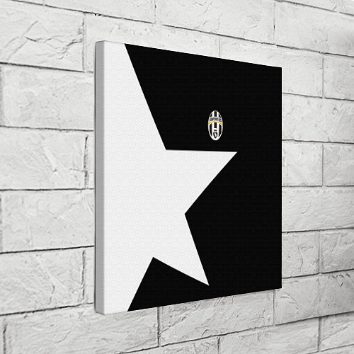 Картина квадратная FC Juventus: Star / 3D-принт – фото 3