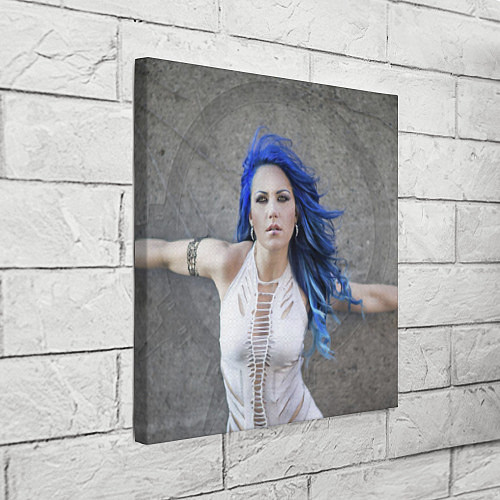 Картина квадратная Arch Enemy: Alissa White-Gluz / 3D-принт – фото 3