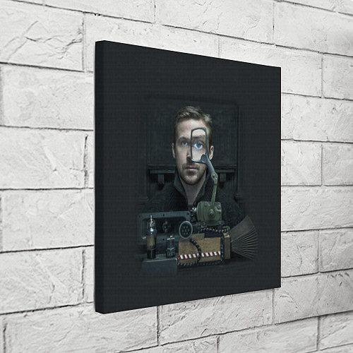 Картина квадратная BR 2049: Cyberpunk / 3D-принт – фото 3