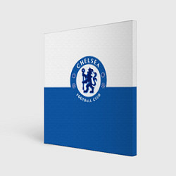 Холст квадратный Chelsea FC: Duo Color, цвет: 3D-принт