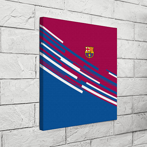 Картина квадратная Barcelona FC: Sport Line 2018 / 3D-принт – фото 3