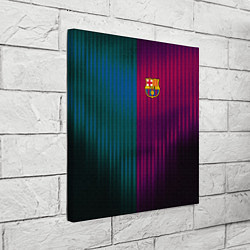 Холст квадратный Barcelona FC: Abstract 2018, цвет: 3D-принт — фото 2