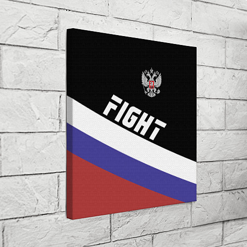 Картина квадратная Fight Russia / 3D-принт – фото 3