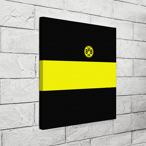 Картина квадратная Borussia 2018 Black and Yellow / 3D-принт – фото 3