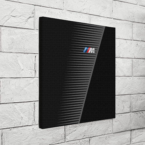 Картина квадратная BMW: Grey Colors Lines / 3D-принт – фото 3