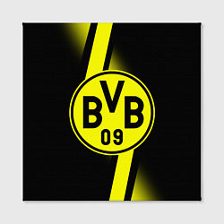 Холст квадратный FC Borussia Dortmund: Storm, цвет: 3D-принт — фото 2