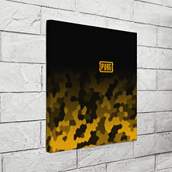 Холст квадратный PUBG: Military Honeycomb, цвет: 3D-принт — фото 2