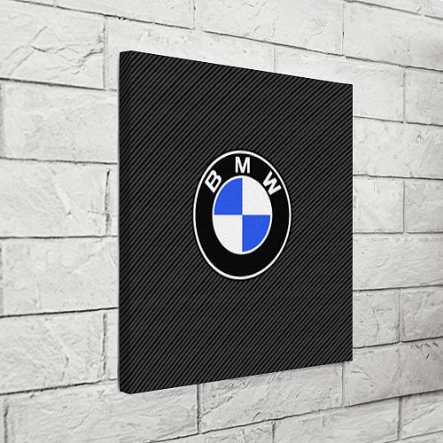 Картина квадратная BMW CARBON БМВ КАРБОН / 3D-принт – фото 3