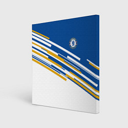 Холст квадратный FC Chelsea: Colour Line, цвет: 3D-принт