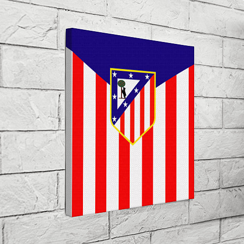 Картина квадратная FC Atletico Madrid / 3D-принт – фото 3