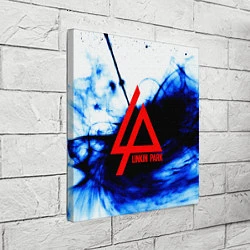 Холст квадратный Linkin Park blue smoke, цвет: 3D-принт — фото 2