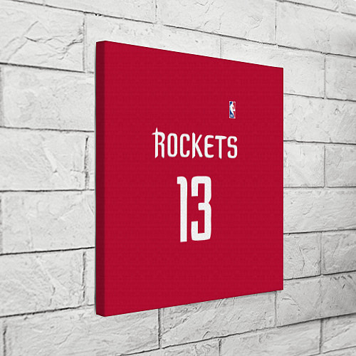 Картина квадратная Rockets: Houston 13 / 3D-принт – фото 3