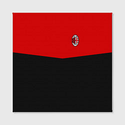 Холст квадратный АC Milan: R&B Sport, цвет: 3D-принт — фото 2