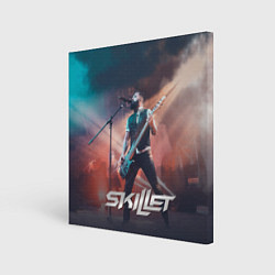 Холст квадратный Skillet: John Cooper, цвет: 3D-принт