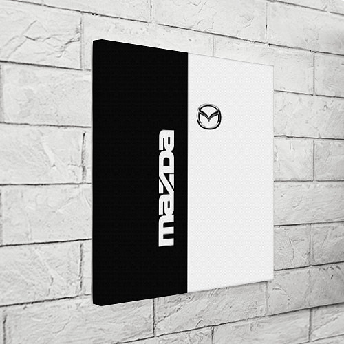 Картина квадратная Mazda B&W / 3D-принт – фото 3