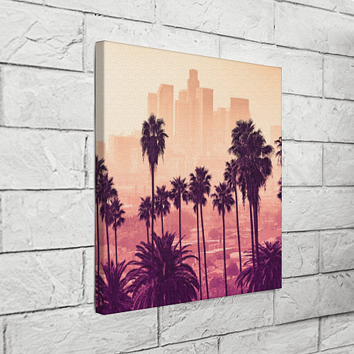 Картина квадратная Los Angeles / 3D-принт – фото 3