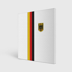 Холст квадратный I Love Germany, цвет: 3D-принт