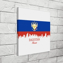 Холст квадратный Dagestan: Russia, цвет: 3D-принт — фото 2