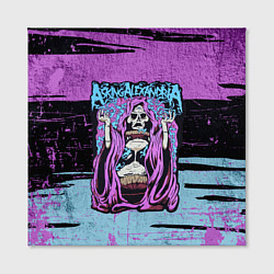 Холст квадратный Asking Alexandria: Purple Death, цвет: 3D-принт — фото 2