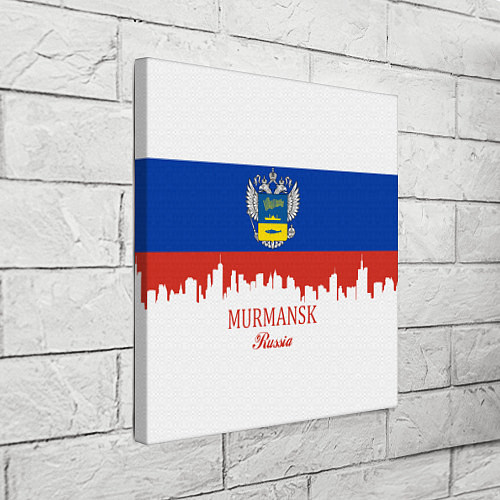 Картина квадратная Murmansk: Russia / 3D-принт – фото 3