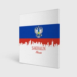 Холст квадратный Sakhalin: Russia, цвет: 3D-принт