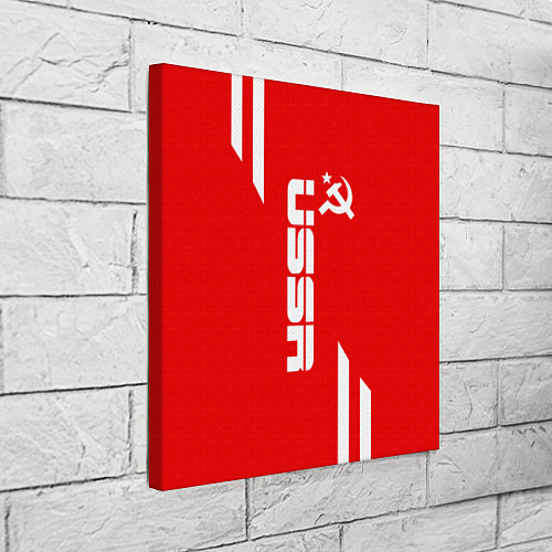 Картина квадратная USSR: Red Sport / 3D-принт – фото 3