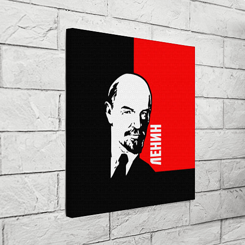 Картина квадратная Хитрый Ленин / 3D-принт – фото 3