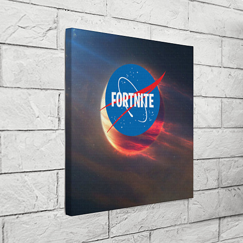 Картина квадратная Fortnite NASA / 3D-принт – фото 3
