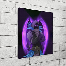 Холст квадратный Violet Raven, цвет: 3D-принт — фото 2