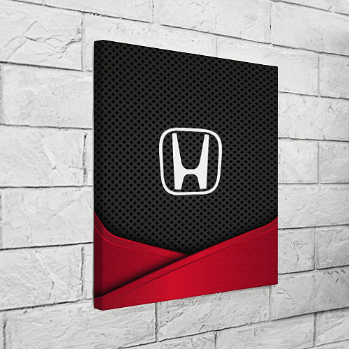 Картина квадратная Honda: Grey Carbon / 3D-принт – фото 3