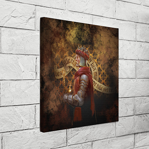 Картина квадратная Kingdom Come: Charles IV / 3D-принт – фото 3