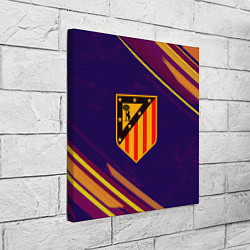 Холст квадратный Atletico Madrid, цвет: 3D-принт — фото 2