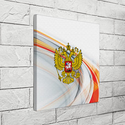 Холст квадратный Россия необъятная, цвет: 3D-принт — фото 2