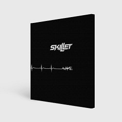 Холст квадратный Skillet Awake, цвет: 3D-принт