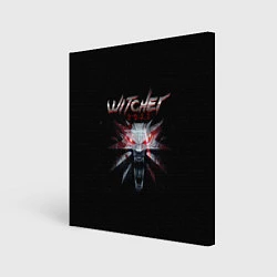 Холст квадратный Witcher 2077, цвет: 3D-принт