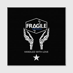 Холст квадратный Death Stranding: Fragile Express, цвет: 3D-принт — фото 2