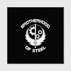 Холст квадратный Brothood of Steel, цвет: 3D-принт — фото 2