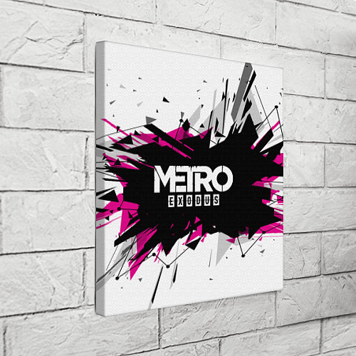 Картина квадратная Metro: Exodus Purple / 3D-принт – фото 3