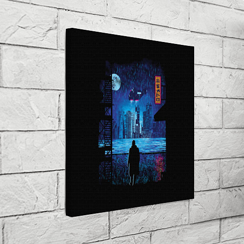 Картина квадратная Blade Runner: Dark Night / 3D-принт – фото 3