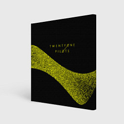 Холст квадратный TWENTY ONE PILOTS, цвет: 3D-принт