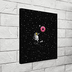 Холст квадратный Homer Spaceman, цвет: 3D-принт — фото 2