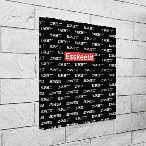 Картина квадратная Esskeetit: Black Style / 3D-принт – фото 3