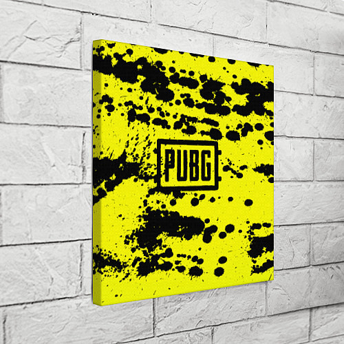 Картина квадратная PUBG: Yellow Stained / 3D-принт – фото 3