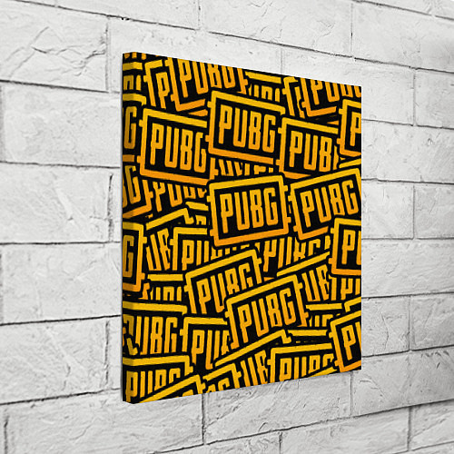 Картина квадратная PUBG Pattern / 3D-принт – фото 3