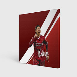 Холст квадратный Roberto Firmino, цвет: 3D-принт